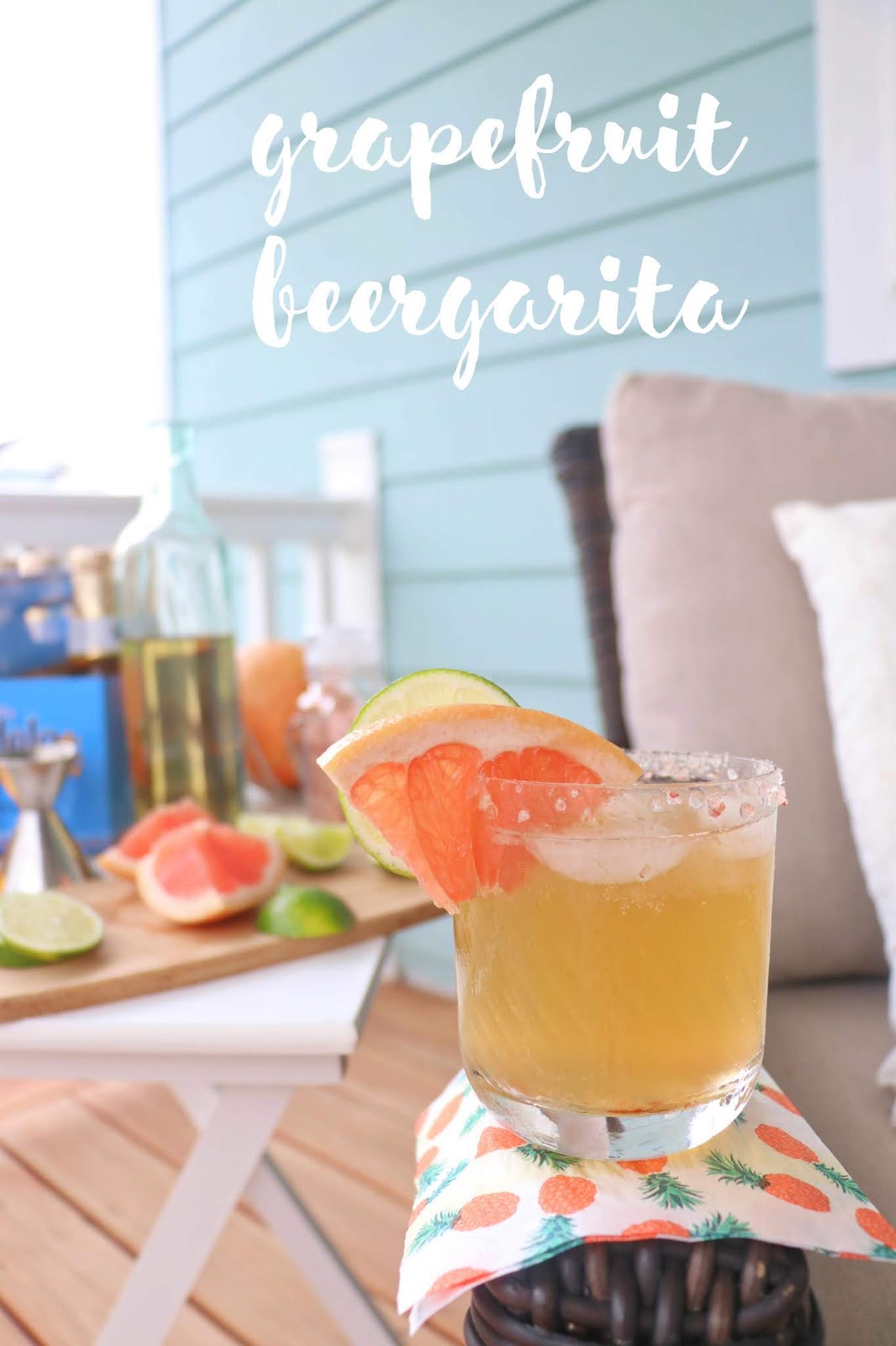 borrowed heaven Grapefruit Beergaritas
