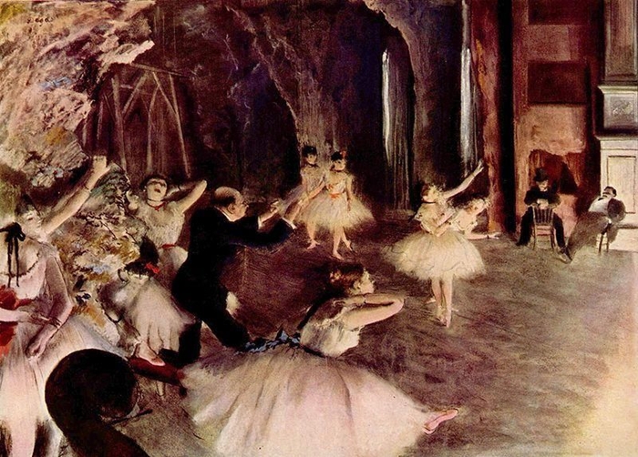 Edgar Degas - Genre painting Edgar Degas - Genre painting