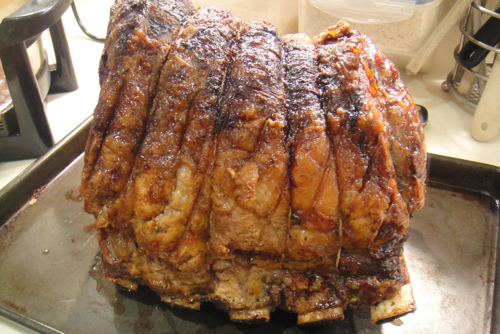 Sara's Kitchen Roast Rib of Beef