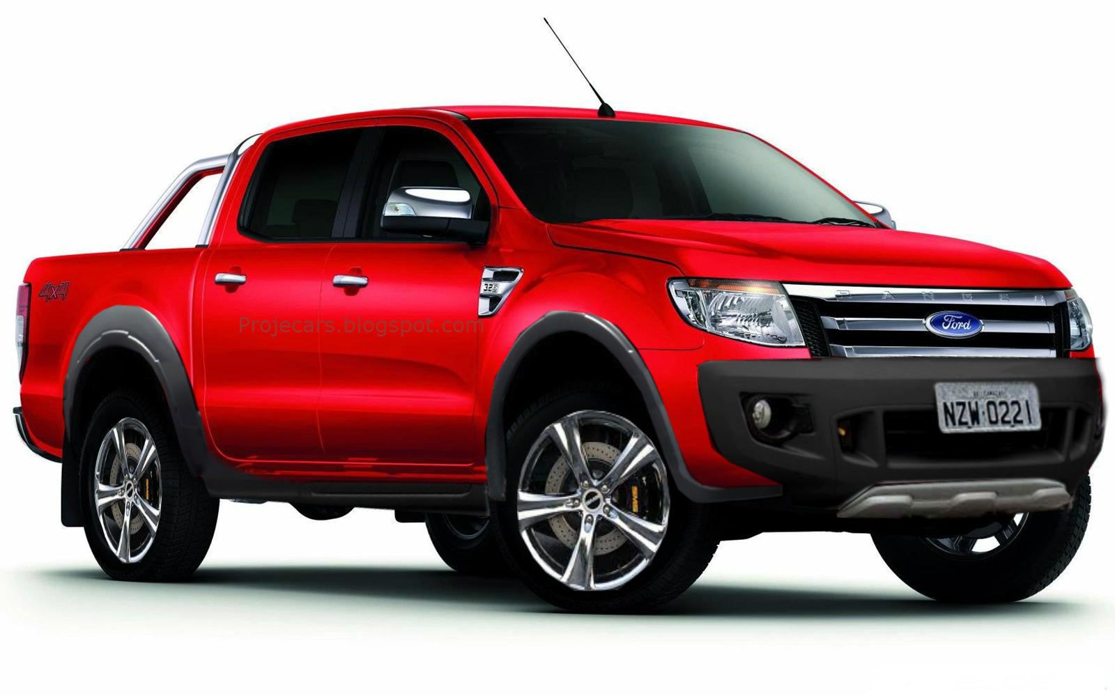 Projecars. Projeções Automobilisticas: Ford Ranger Sport 2013