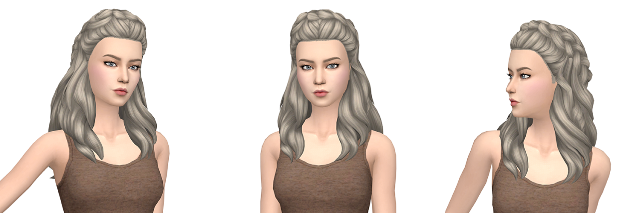 My Sims 4 Blog Phaedra Hair Recolors By Deelitefulsimmer