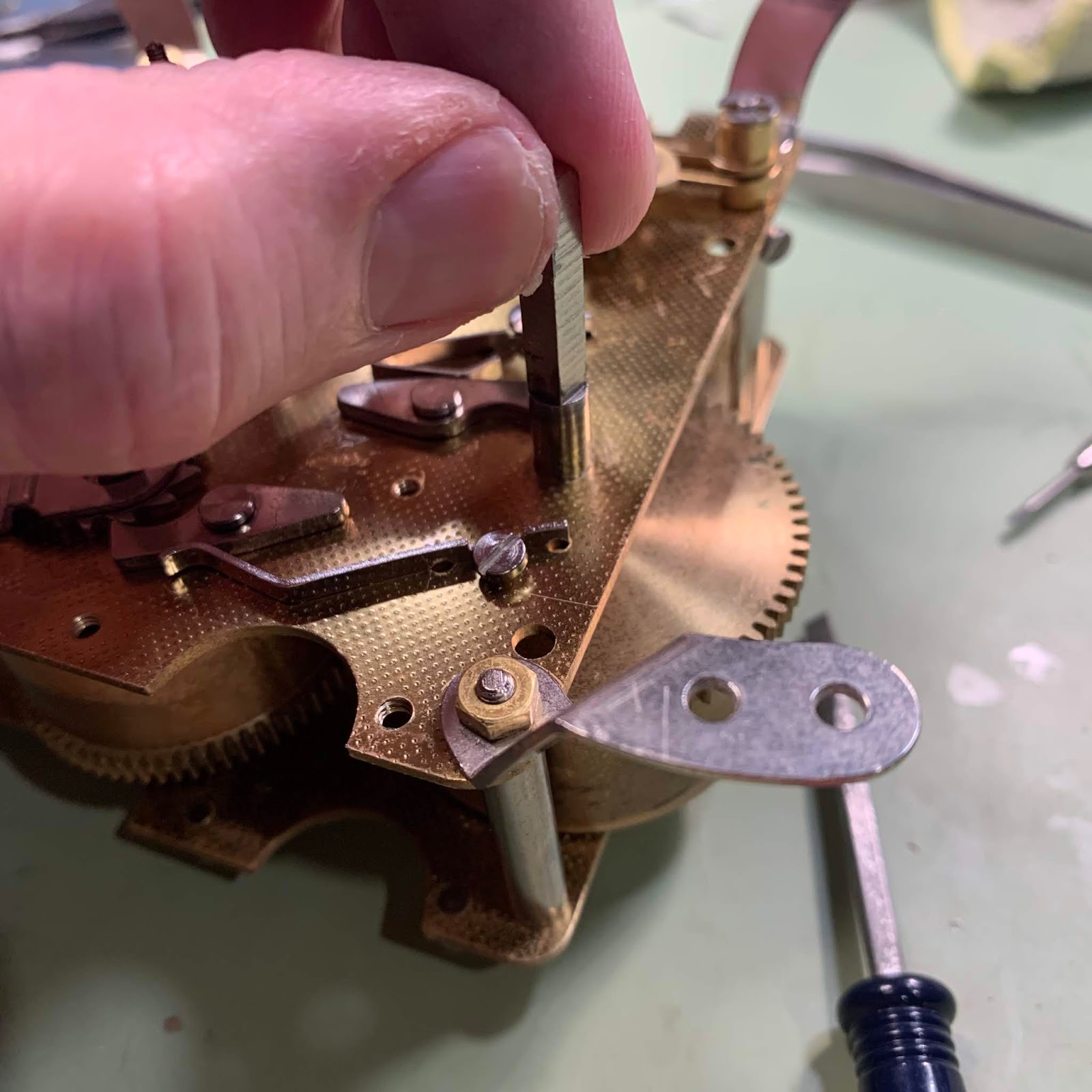 Vintage Hamilton Watch Restoration 1977 Hamilton Mantel Clock