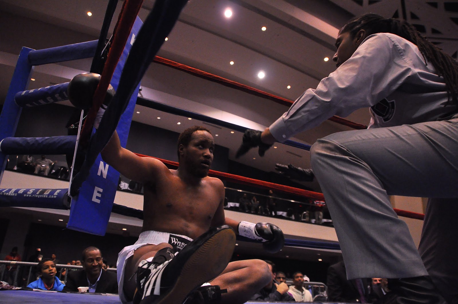 Boxing Along The Beltway JacksonBenson Stops Prieto Late in First!