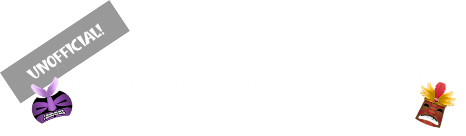 Virtual Villagers 5: Events List (Unofficial)