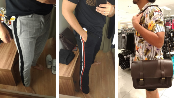 calça xadrez renner masculina