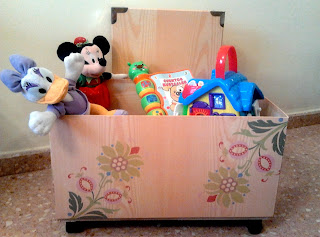 caja para guardar juguetes