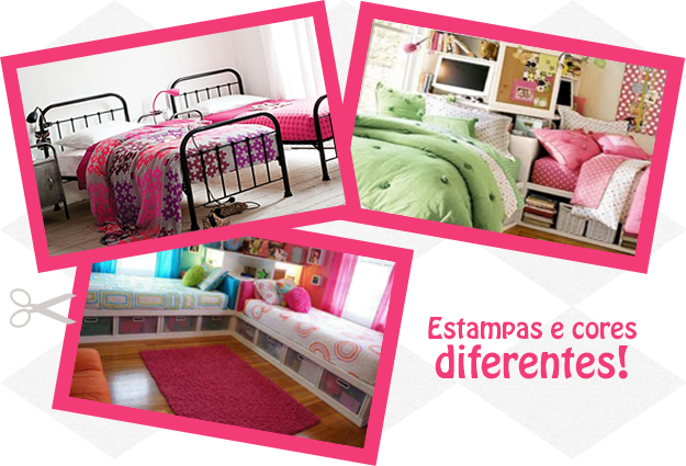 Decoração para quem divide o quarto