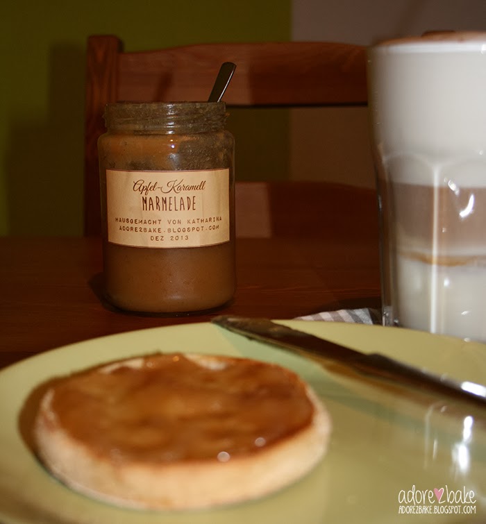 adore2bake: APFEL-KARAMELL MARMELADE