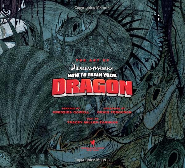 The Art of How to Train Your Dragon pencil drawings Drawing book