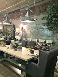 urban farmhouse okc designs decor rustic industrial natural chic dimplesandtangles table country well really furnishings loved finish shape dining