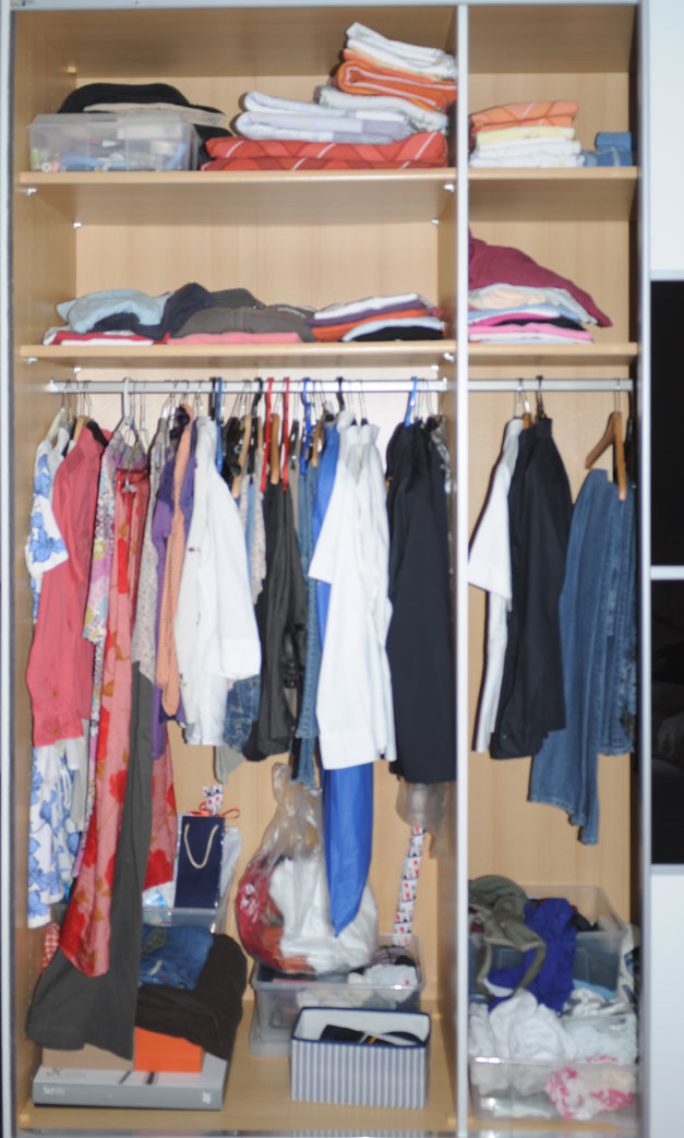 Creativity, Life and ME: Project Simplify: Kleiderschrank / Master Closet
