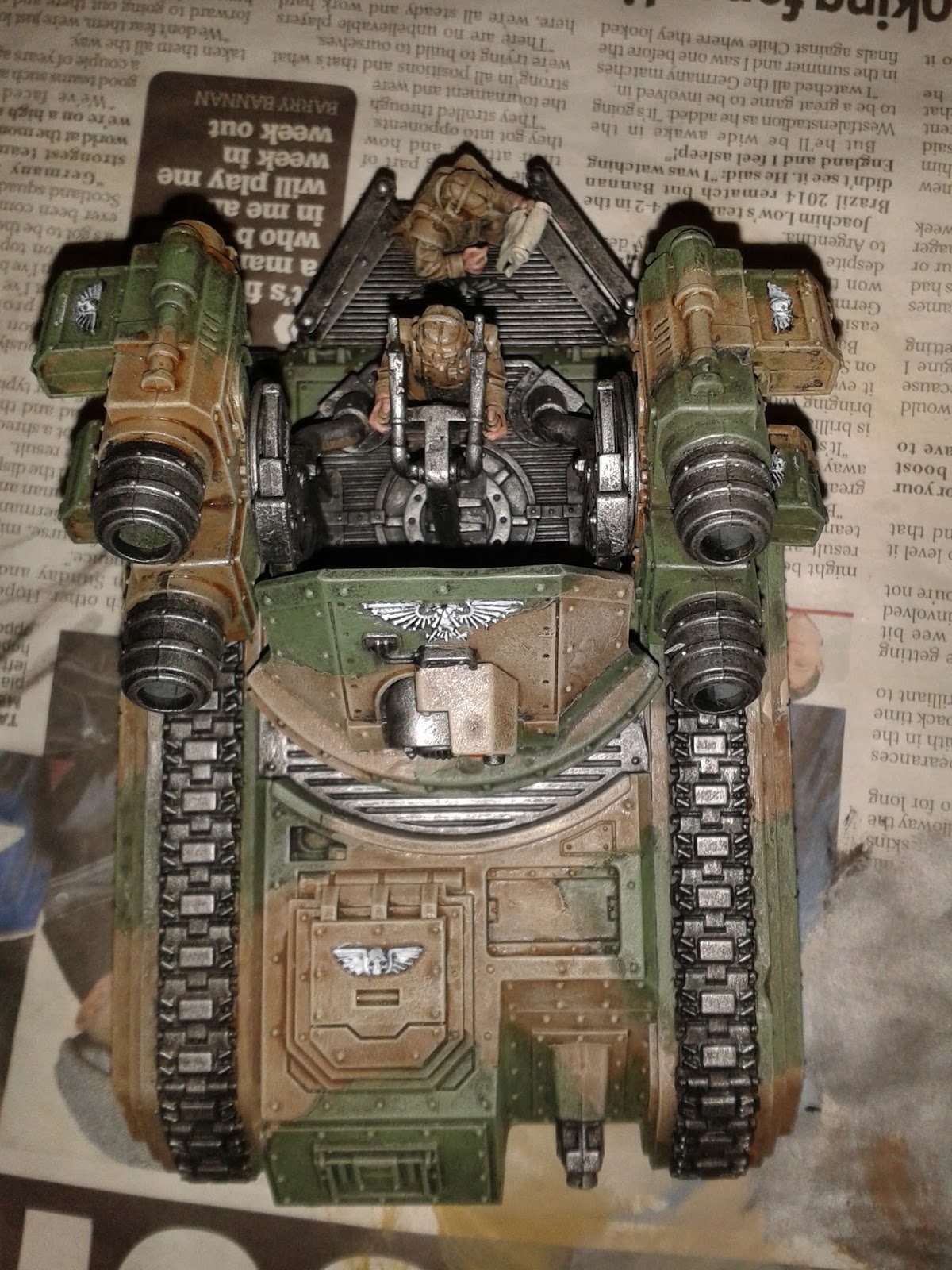 Didcot Wargames Club How to paint Astra Militarum tank camo patterns Quick and Easy