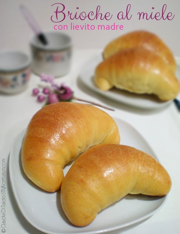 brioche al miele con lievito madre