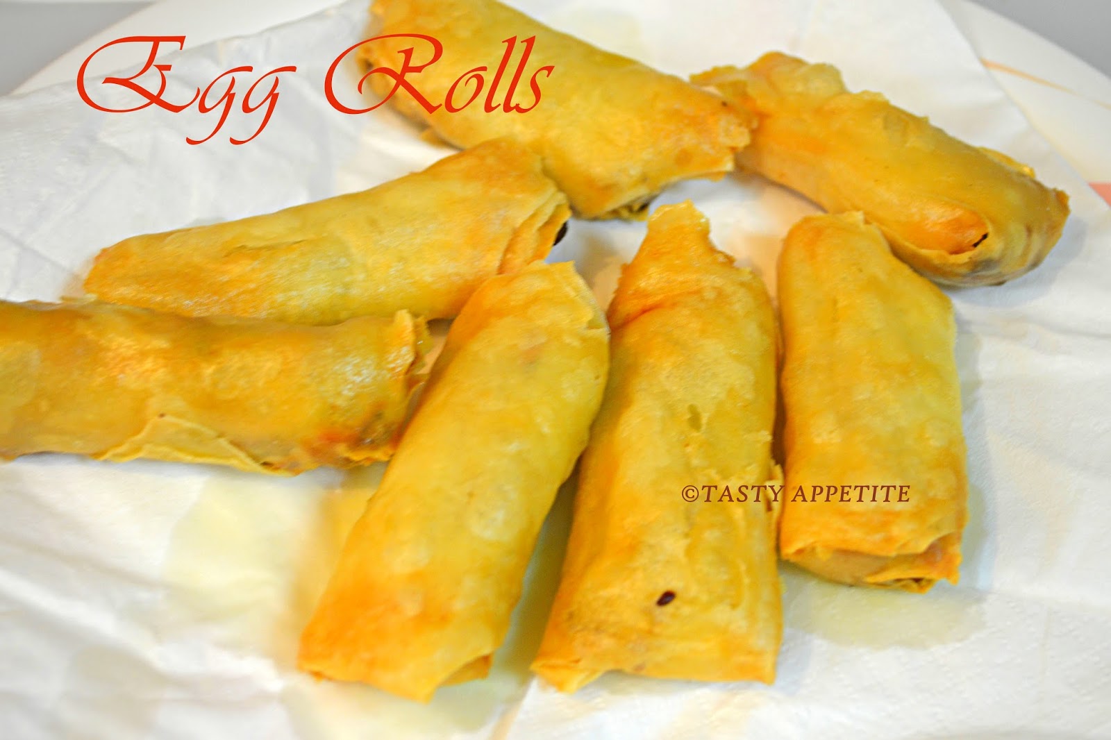 EGG ROLLS / HOMEMADE EGG ROLLS RECIPE / HOW TO MAKE EGG ROLLS / EASY