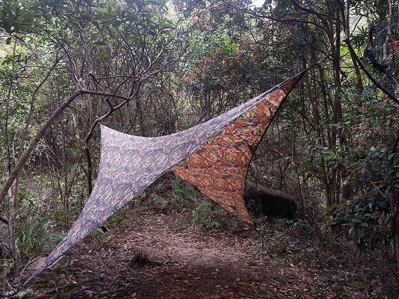 Camping in New Zealand Camping Tarp