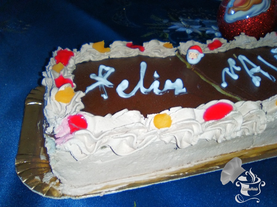 Tarta de Trufa Navideña 3