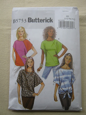 Butterick 5753 B5753 Top www.sewplus.blogspot.com