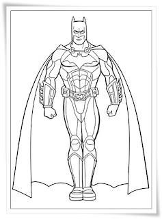 Ausmalbilder zum Ausdrucken: Ausmalbilder Batman Kostenlos