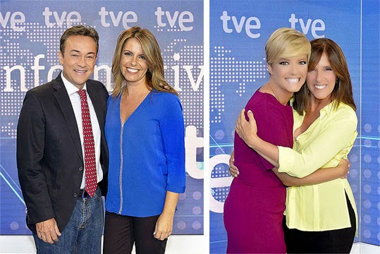 Presentadores de los telediarios de TVE