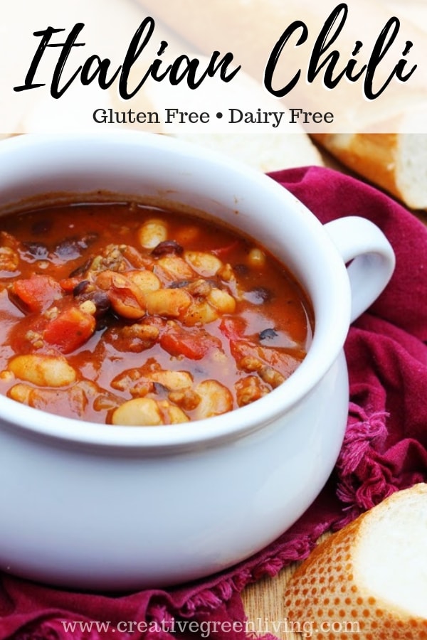 Italian Style Sausage and Squash Chili Easy Stovetop Chili Recipe Creative Green Living