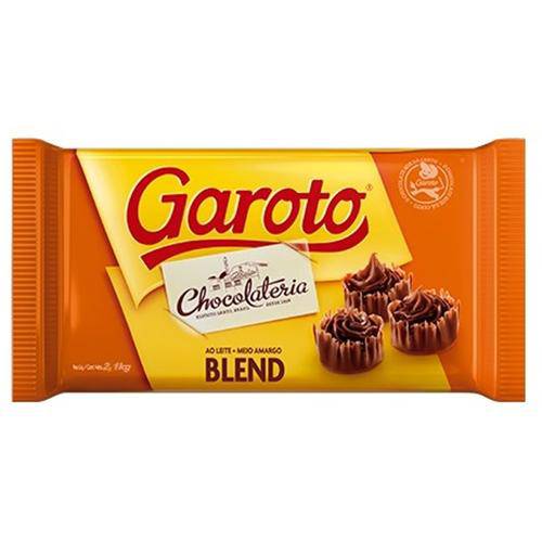Lojas Americanas Barra De Chocolate Blend 2,1kg - Garoto
