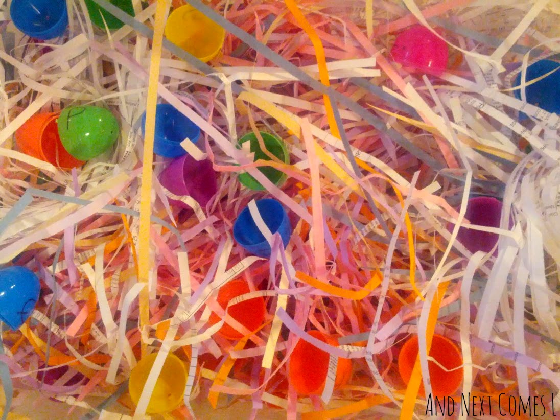 Easter Egg Sensory Bins, Six Ways And Next Comes L Hyperlexia Resources