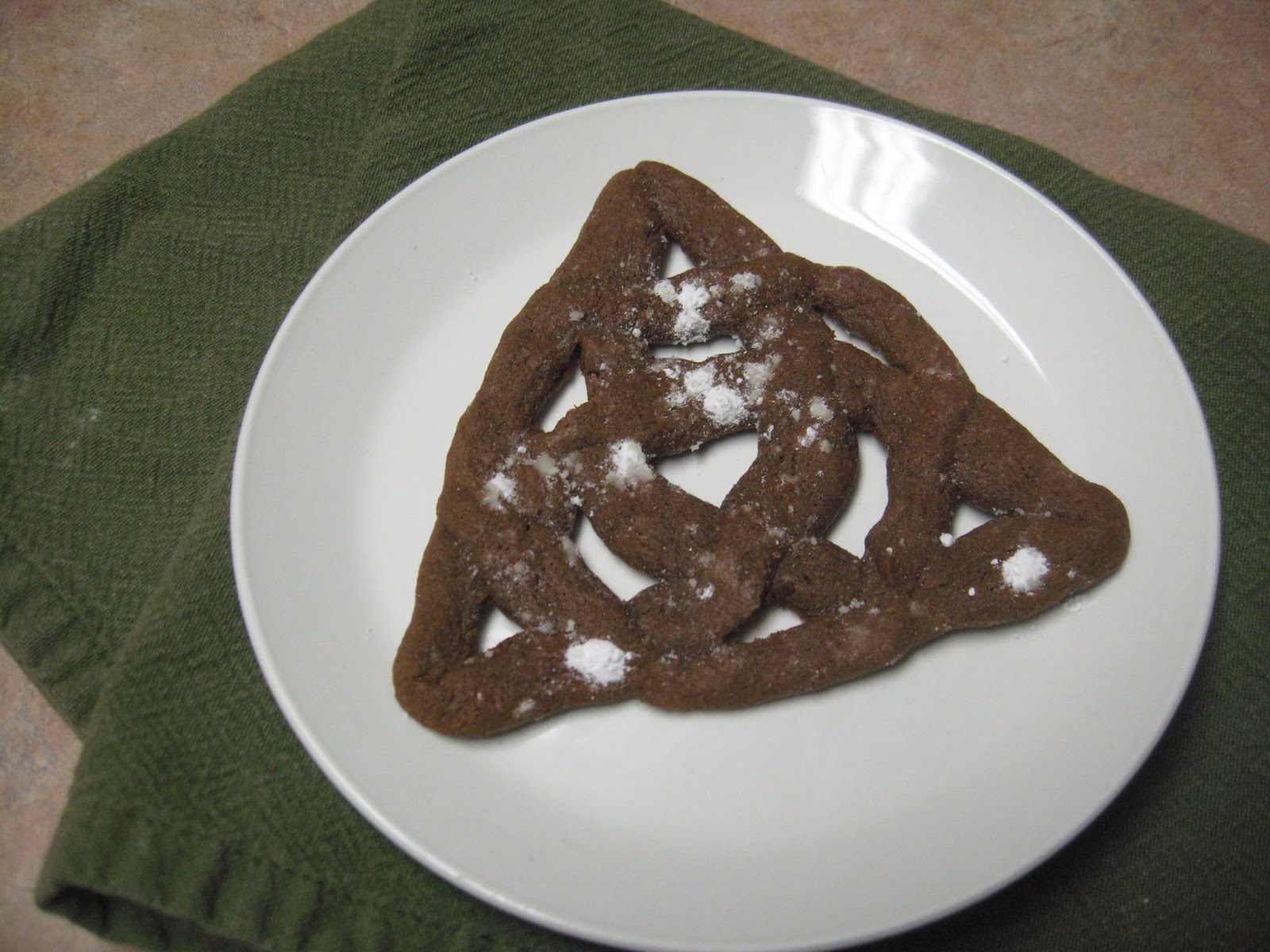 Catholic Cuisine Celtic Knot Graham Cookies