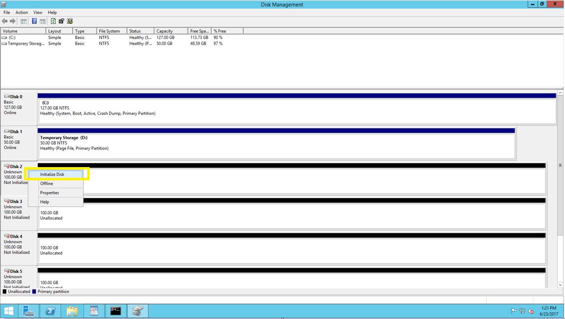 How to create Storage Pool Windows Server 2012 R2