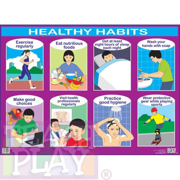 Good Habits Chart In English