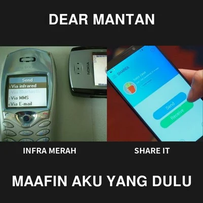 Meme Dear Mantan, Maafin aku yang dulu ya