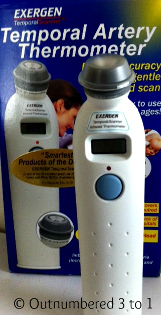 Exergen TemporalScanner Thermometer Review - Outnumbered 3 to 1