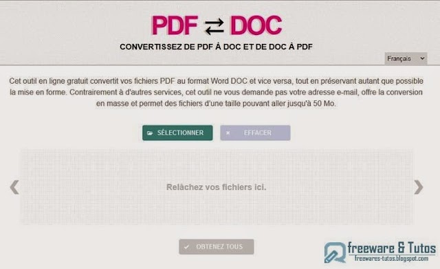 PDFDOC.com : un outil en ligne pour convertir de PDF à DOC et vice versa