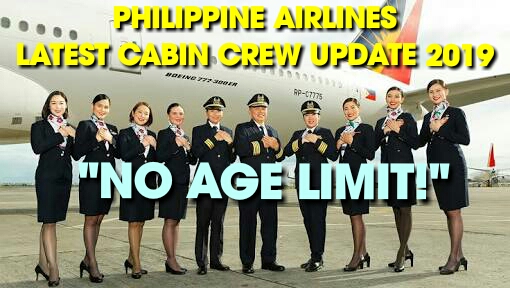 Philippine Airlines Latest Cabin Crew Application Requirements 2019