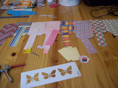 Stencilled Butterflies