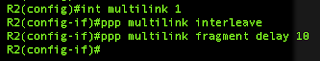 multilink interleaving fragment