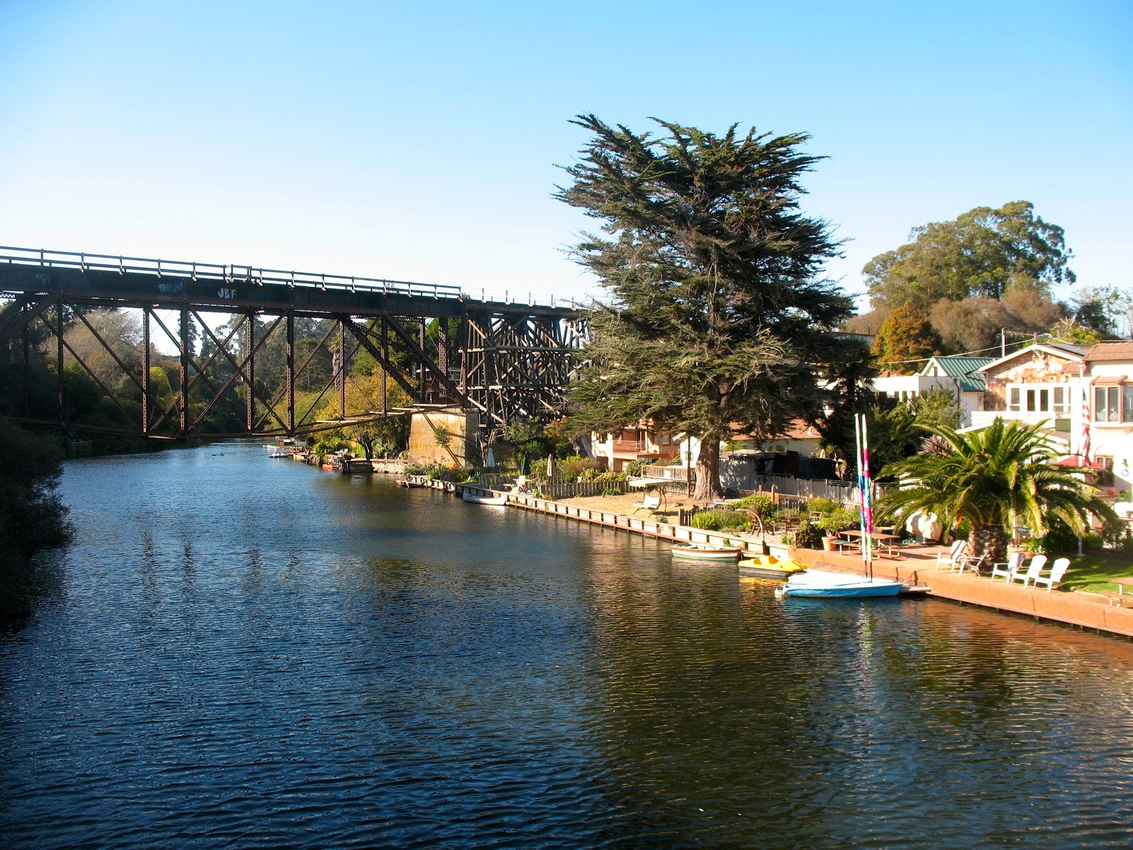 Santa Cruz Trains Bridges Soquel Creek