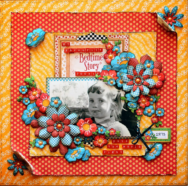 Delightfully Crazy Bedtime Story LO The Scrapbook Store