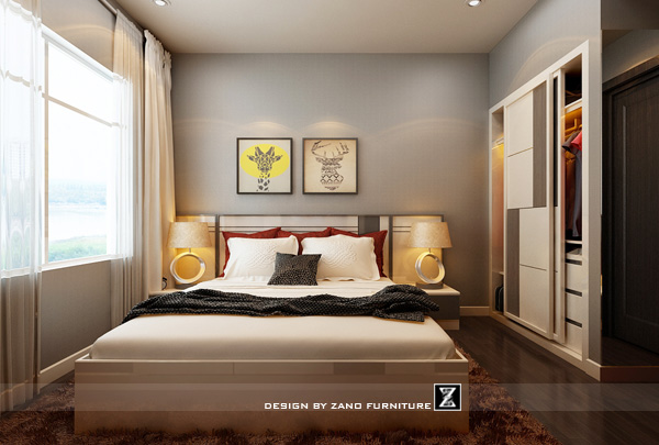 Thiết kế nội thất phòng ngủ đẹp hiện đại và tiện nghi 18
