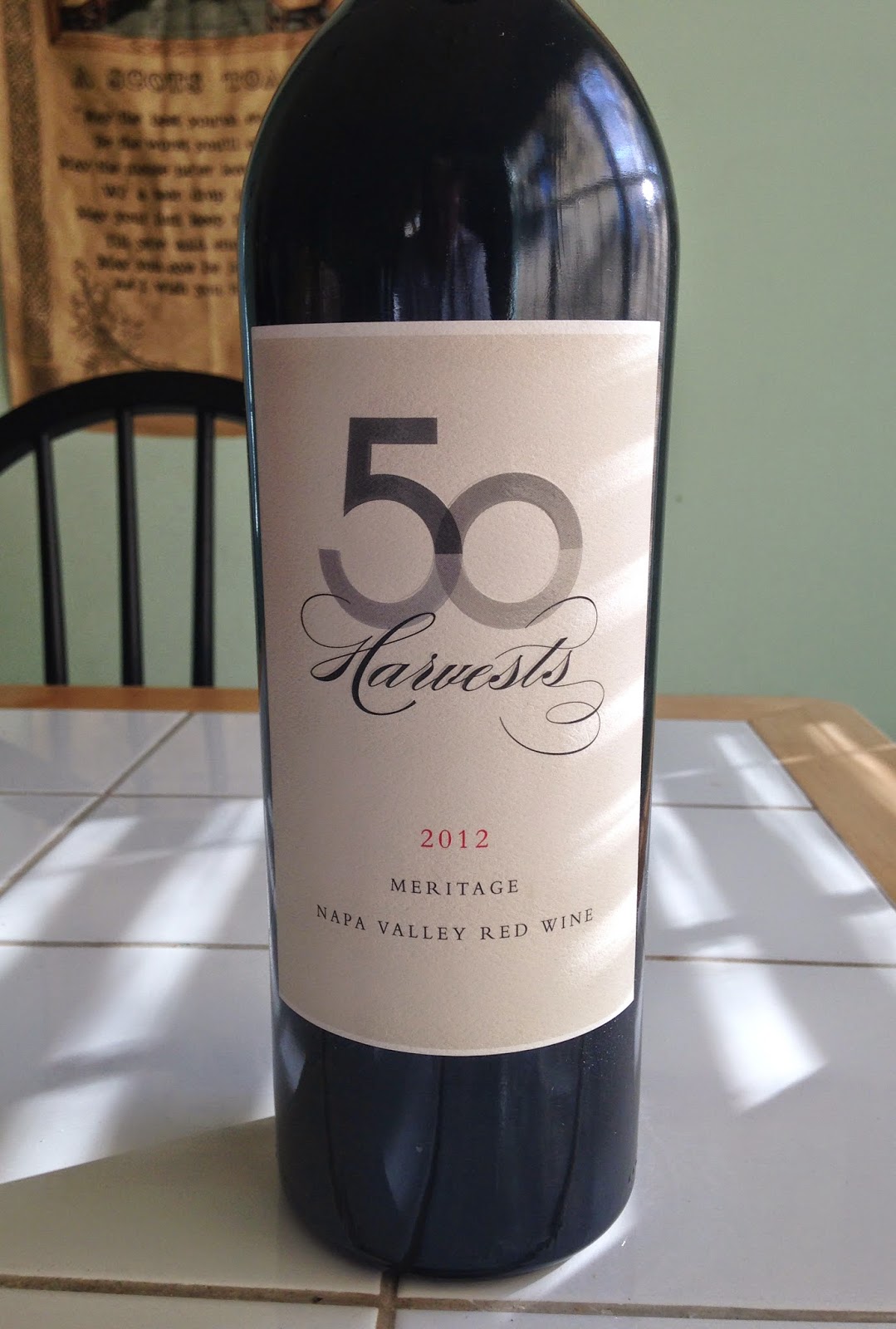 Benito's Wine Reviews 2012 50 Harvests Meritage
