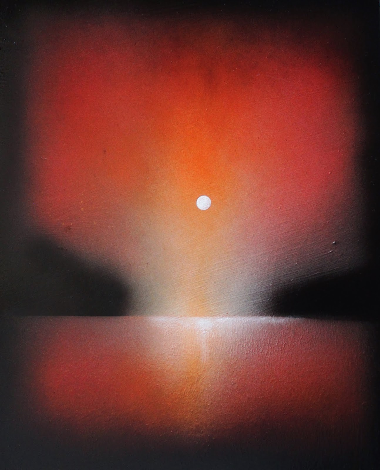 Toni Grote Spiritual Art From My Heart to Yours Feb 13 Red Abstract