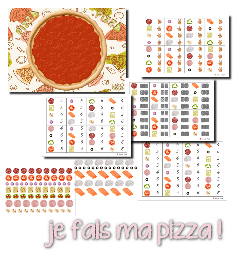 La maternelle de Laurène Je fais ma pizza