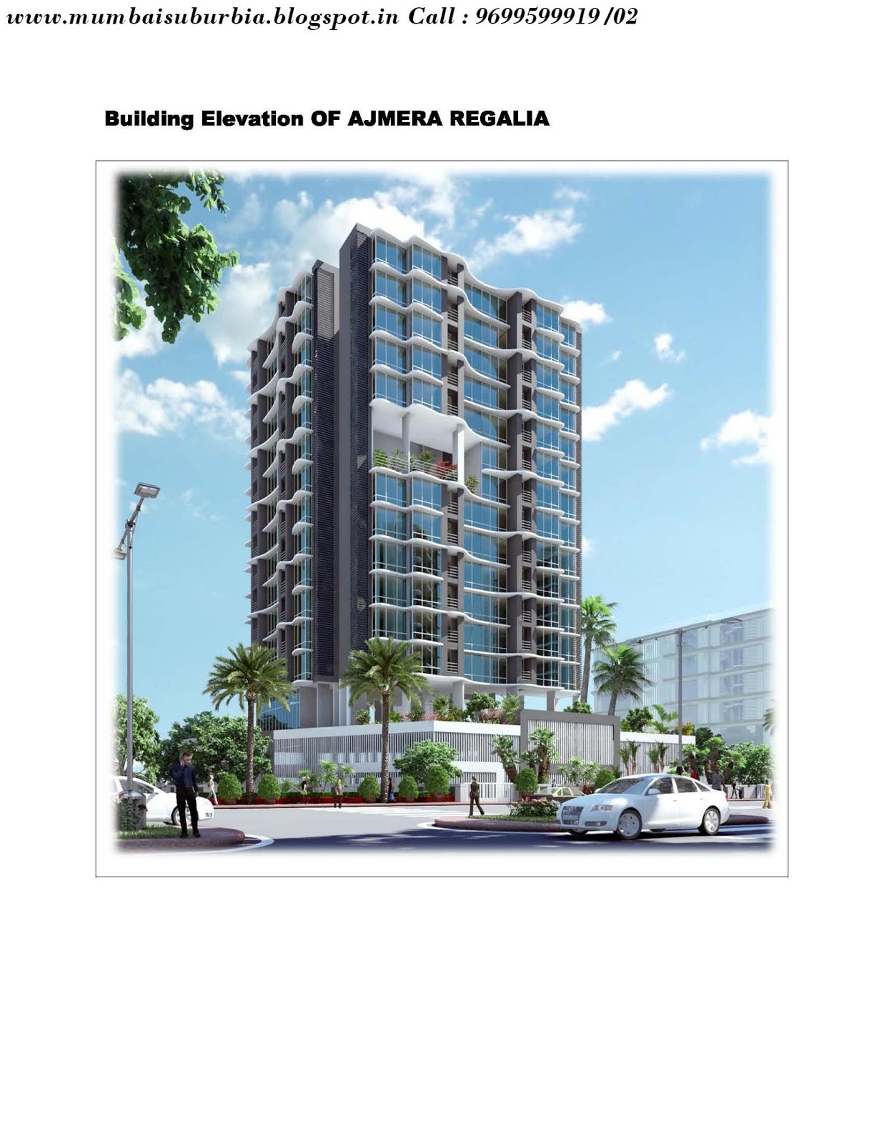 Borivali West Pre Lauch 1/2/3 Bhk ,AJMERA BUILDERS, AJMERA REGALIA Yogi Nagar, Link Road
