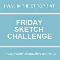 top 3 bij Friday Sketch challenge