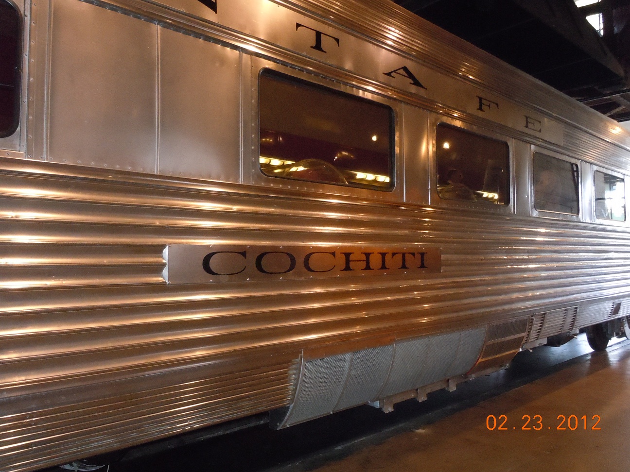 The Atchison Topeka & Santa Fe Railroad Dining Car Western Trips