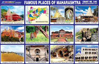 Famous Places of Maharashtra Chart