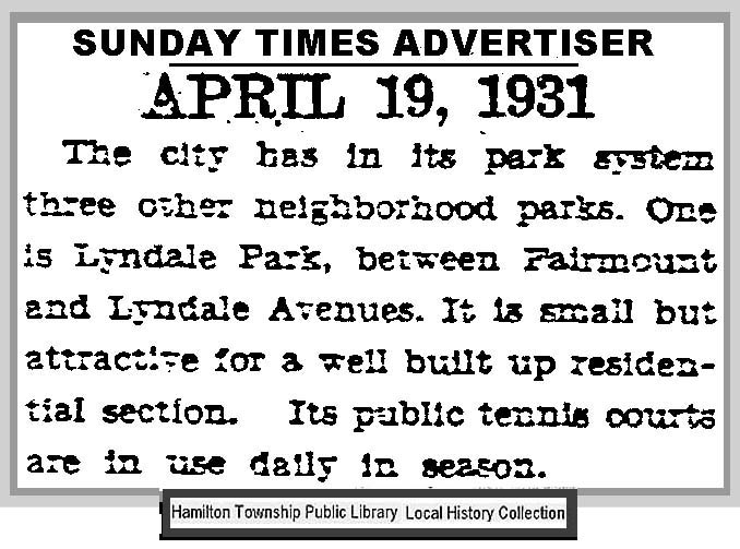 TOM GLOVER'S HAMILTON LIBRARY SCRAPBOOK LOCAL HISTORY WITH A PERSONAL