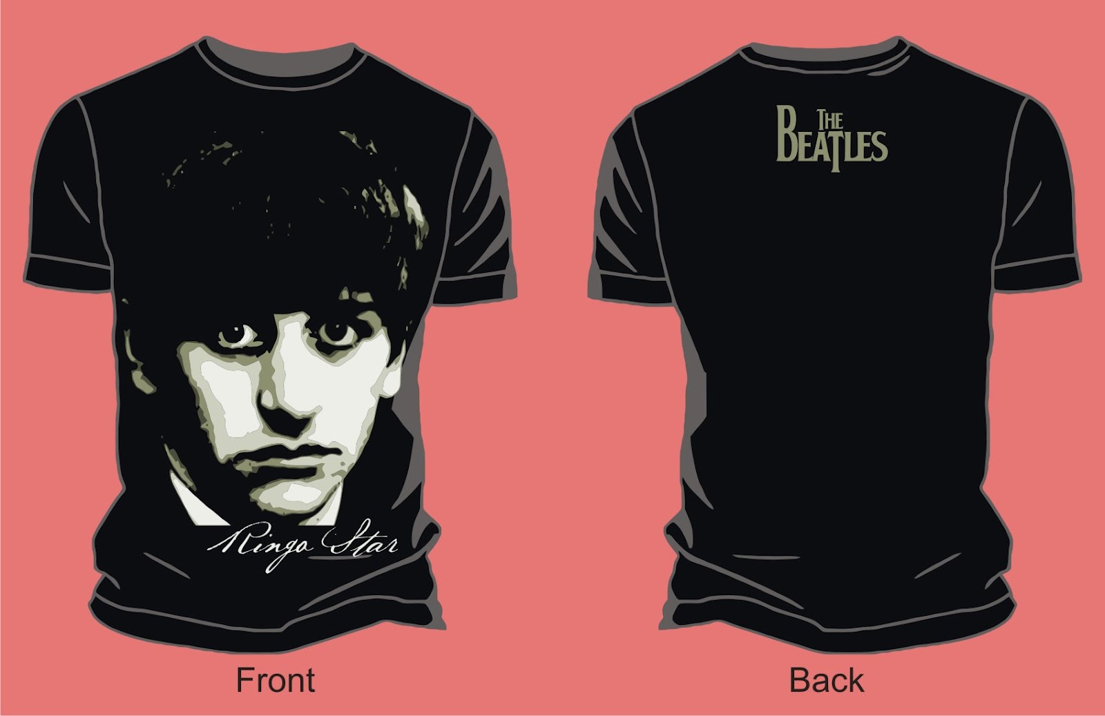The Beatles Ringo Star | Vector t-shirts