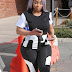 Blac Chyna steps out for the first time after giving birth to her daughter (Photos) 