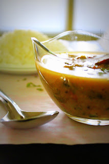 mixed vegetable dal made in a pressure cooker
