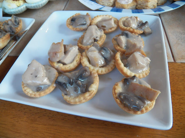 Cream Cheese Tart Shells for Tarteletter with filling